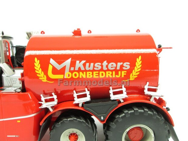 Rebuilt &amp; ND: VERVAET Hydro Trike XL, TANK NAADLOOS + KUSTERS LOGO 1:32 Marge Models  MM1819-KUSTERS-5