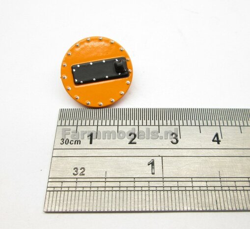&Oslash; 18 mm Mangat Deksel afkomstig van Vervaet tank, 1:32
