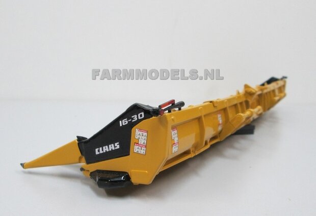 405.  16 rijer Caterpillar Claas Lexion maaibord