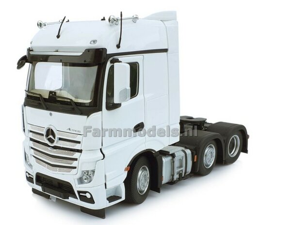 Mercedes-Benz Actros Bigspace 6x2 White  1:32 MM1910-01  