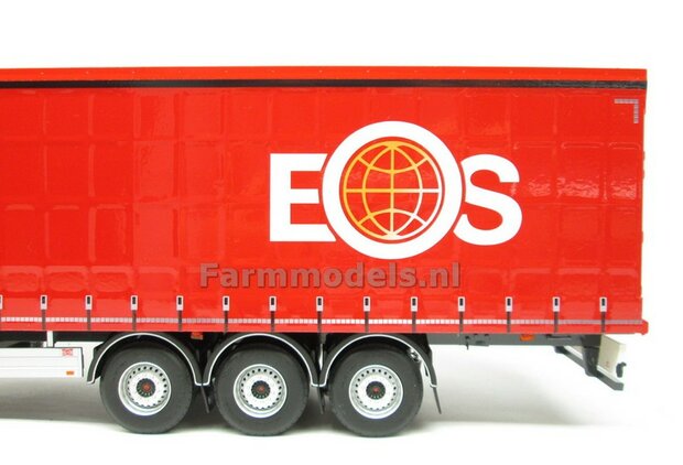 Rebuilt: EAS Eagle Over Seas PACTON Schuifzeil Trailer 1:32 Marge Models   MM1902-01-R  