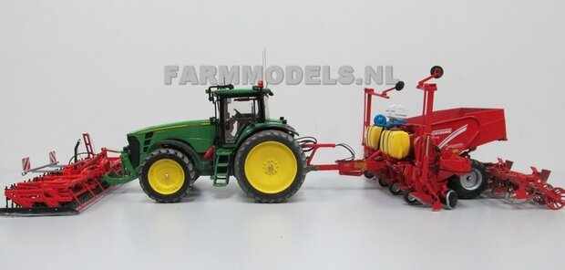 333. John Deere 8430 rondom op dubbellucht demontabel cultuurset, Prototype TF models