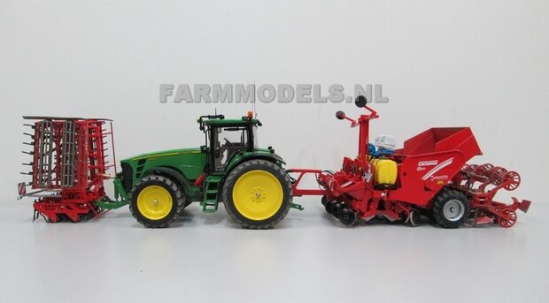 333. John Deere 8430 rondom op dubbellucht demontabel cultuurset, Prototype TF models