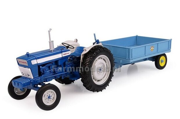 Weeks Popular 3.5T Trailer 1:32 Universal Hobbies UH6215 