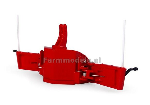 Rood Tractor bumper Safetyweight 800kg Universal Hobbies, geschikt voor diverse merken 1:32 UH6250 