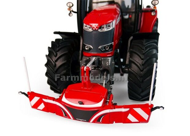 Rood Tractor bumper Safetyweight 800kg Universal Hobbies, geschikt voor diverse merken 1:32 UH6250 