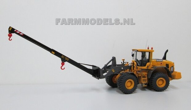 BOUWKIT: Verleng Jip Shovel Bouwkit, geschikt voor o.a. snelwissel koppeling 510005 t/m 510095 &amp; Volvo VAB-STD van AT &amp; Claas Torion/ Liebherr L 556 van Wiking modellen 1:32 (HTD)