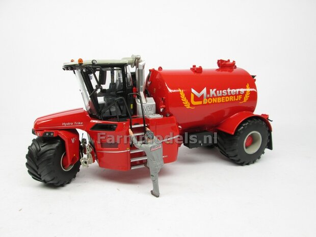 Rebuilt &amp; ND: VERVAET Hydro Trike, TANK NAADLOOS + KUSTERS LOGO 1:32 Marge Models  MM1819-KUSTERS-3