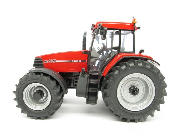 CASE IH MX135 type stickers (o.a. Case MX150 UH motorkap rechte uitvoering) Pr&eacute;-Cut Decals 1:32 Farmmodels.nl 