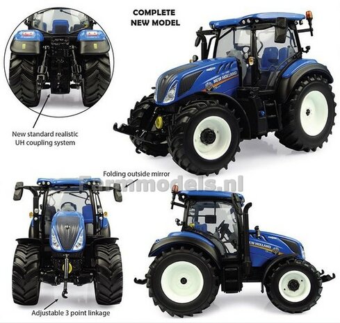New Holland T5.130 1:32 Universal Hobbies UH5360 