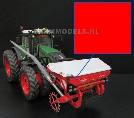 Kuhn ROOD Spuitbus / Spray paint - Farmmodels series = Industrie lak, 400ml. ook voor schaal 1:1 zeer geschikt!!