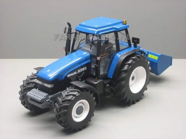 New Holland 8360 met Blauw kiepbakje 1:32 Replicagri REP094    