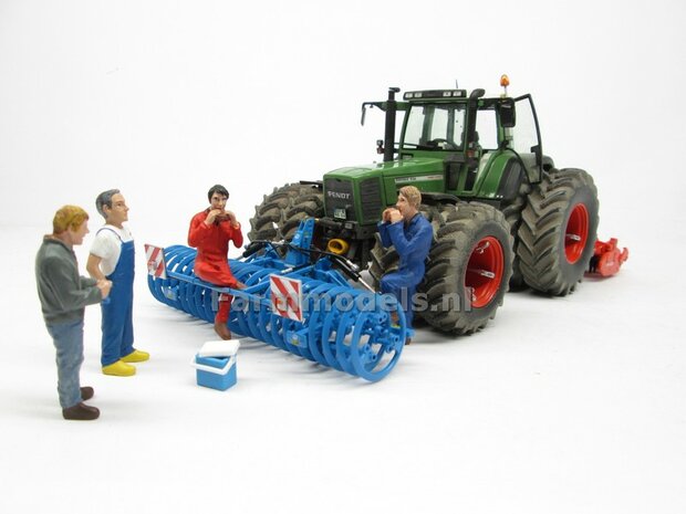 KUHN HR404 Power Harrow rotorkopeg  1:32 Replicagri REP016    