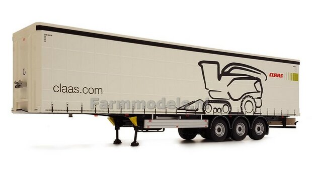 CLAAS PACTON Schuifzeil Trailer + FREE GIFT 1:32 Marge Models MM1902-01-03