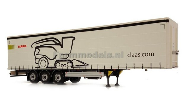 CLAAS PACTON Schuifzeil Trailer + FREE GIFT 1:32 Marge Models MM1902-01-03