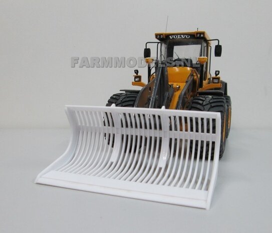 BOUWKIT: Puinriek 91mm, geschikt voor o.a. snelwissel koppeling 510005 t/m 510095 &amp; Volvo VAB-STD van AT &amp; Claas Torion/ Liebherr L 556 van Wiking modellen 1:32 (HTD)               