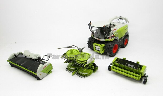 VOORBEELD FOTOS  Rebuilt: Claas Jaguar 980 met Orbis 750 op brede Trelleborg banden 1:32 MargeModels MM1914-R