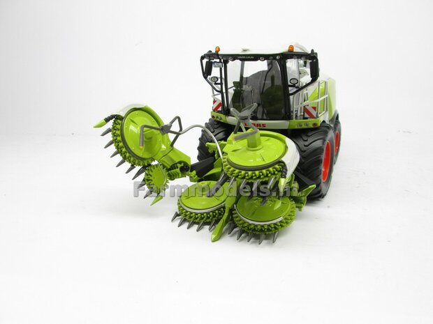 VOORBEELD FOTOS  Rebuilt: Claas Jaguar 980 met Orbis 750 op brede Trelleborg banden 1:32 MargeModels MM1914-R