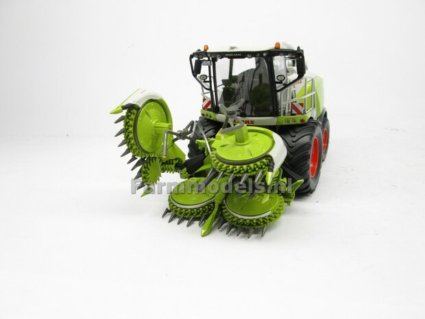 VOORBEELD FOTOS  Rebuilt: Claas Jaguar 980 met Orbis 750 op brede Trelleborg banden 1:32 MargeModels MM1914-R