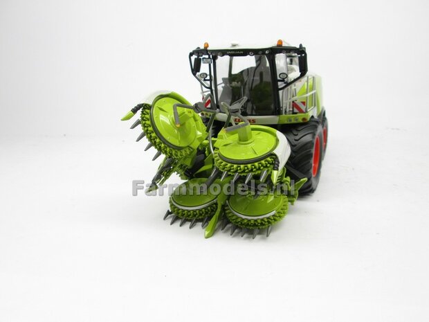 VOORBEELD FOTOS  Rebuilt: Claas Jaguar 980 met Orbis 750 op brede Trelleborg banden 1:32 MargeModels MM1914-R