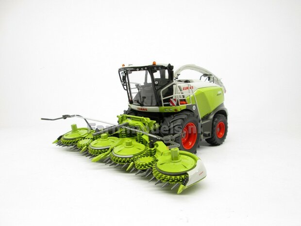 VOORBEELD FOTOS  Rebuilt: Claas Jaguar 980 met Orbis 750 op brede Trelleborg banden 1:32 MargeModels MM1914-R