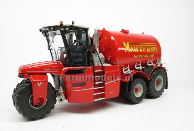 Rebuilt &amp; ND: VERVAET Hydro Trike XL, TANK NAADLOOS + MAAS LOGO 1:32 Marge Models  MM1819-MAAS-5