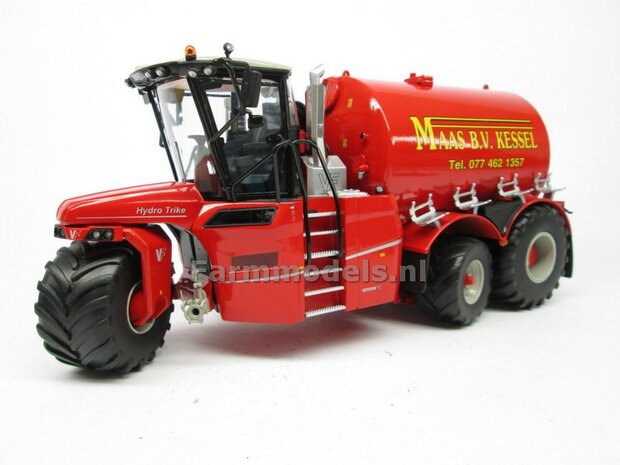 Rebuilt &amp; ND: VERVAET Hydro Trike XL, TANK NAADLOOS + MAAS LOGO 1:32 Marge Models  MM1819-MAAS-5