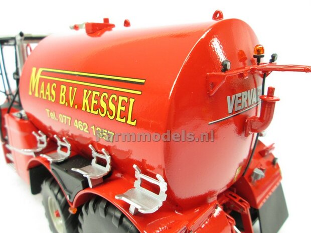 Rebuilt &amp; ND: VERVAET Hydro Trike XL, TANK NAADLOOS + MAAS LOGO 1:32 Marge Models  MM1819-MAAS-5