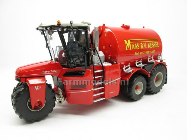 Rebuilt &amp; ND: VERVAET Hydro Trike XL, TANK NAADLOOS + MAAS LOGO 1:32 Marge Models  MM1819-MAAS-5