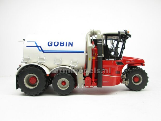 Rebuilt &amp; ND-VERVAET Hydro Trike XL, WHITE TANK + GOBIN LOGO 1:32 Marge Models  MM1819-GOBIN-5