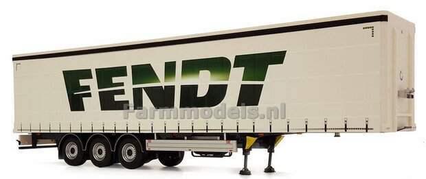 FENDT PACTON Schuifzeil Trailer + FREE GIFT 1:32 Marge Models MM1902-01-01