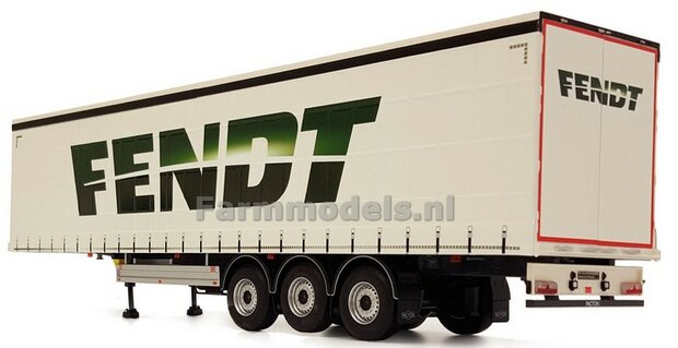 FENDT PACTON Schuifzeil Trailer + FREE GIFT 1:32 Marge Models MM1902-01-01