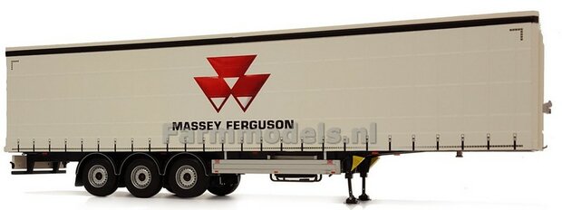 MASSEY FERGUSON PACTON Schuifzeil Trailer + FREE GIFT 1:32 Marge Models MM1902-01-04 