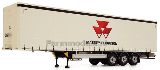 MASSEY FERGUSON PACTON Schuifzeil Trailer + FREE GIFT 1:32 Marge Models MM1902-01-04 