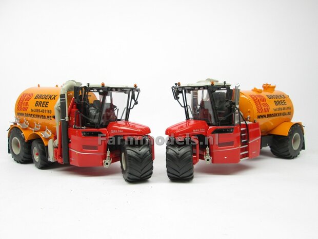 ND-VERVAET Hydro Trike, YELLOW TANK + BROEKX LOGO 1:32 Marge Models  MM1819-BROEKX-5