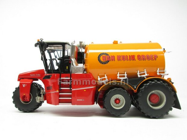 ND: VERVAET Hydro Trike XL, YELLOW TANK + VAN KUIJK LOGO 1:32 Marge Models  MM1819-VANKUIJK-5