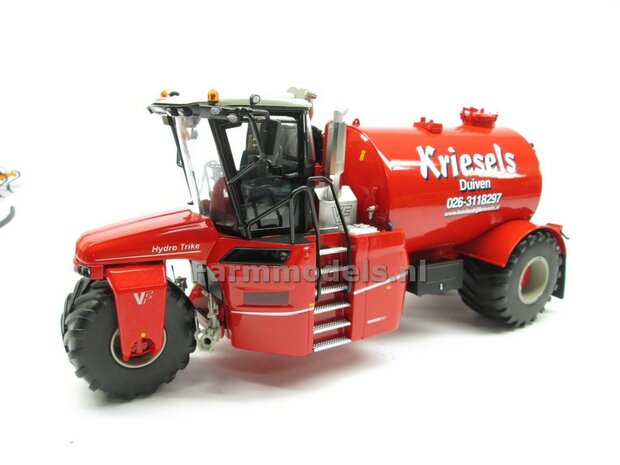 ND-VERVAET Hydro Trike, RED TANK + Kriesels LOGO 1:32 Marge Models  MM1819-Kriesels-3