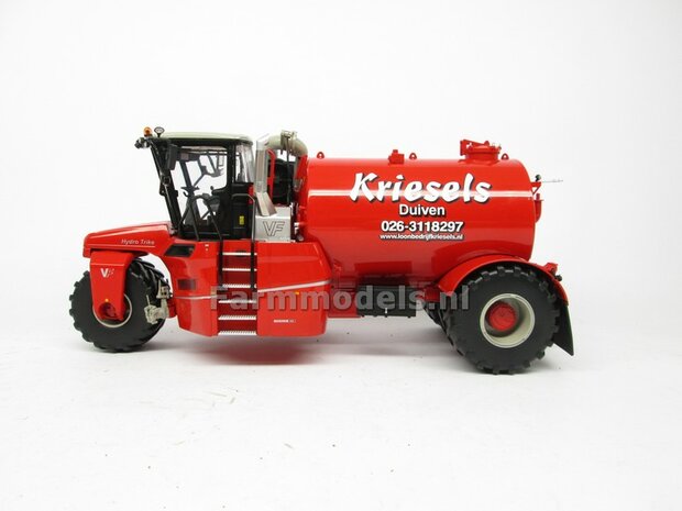 ND-VERVAET Hydro Trike, RED TANK + Kriesels LOGO 1:32 Marge Models  MM1819-Kriesels-3