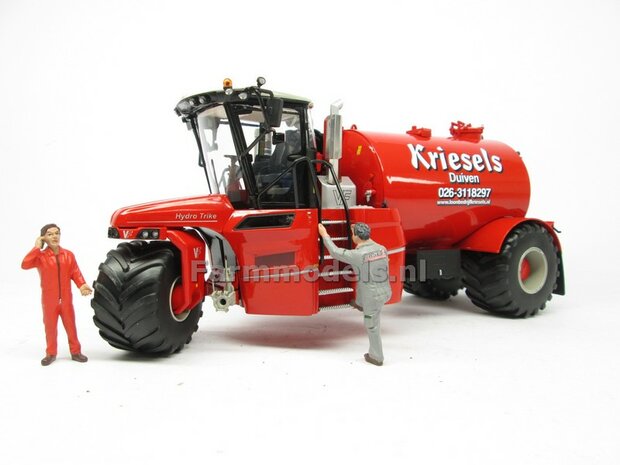 ND-VERVAET Hydro Trike, RED TANK + Kriesels LOGO 1:32 Marge Models  MM1819-Kriesels-3