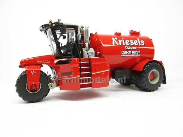 ND-VERVAET Hydro Trike, RED TANK + Kriesels LOGO 1:32 Marge Models  MM1819-Kriesels-3