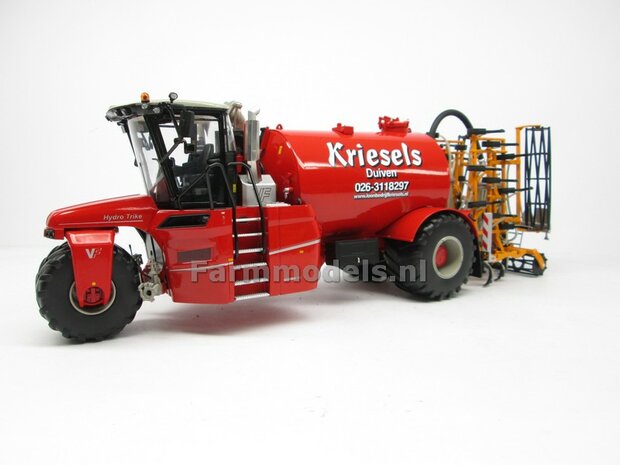 ND-VERVAET Hydro Trike, RED TANK + Kriesels LOGO 1:32 Marge Models  MM1819-Kriesels-3