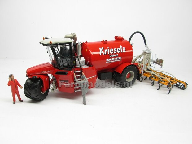 ND-VERVAET Hydro Trike, RED TANK + Kriesels LOGO 1:32 Marge Models  MM1819-Kriesels-3