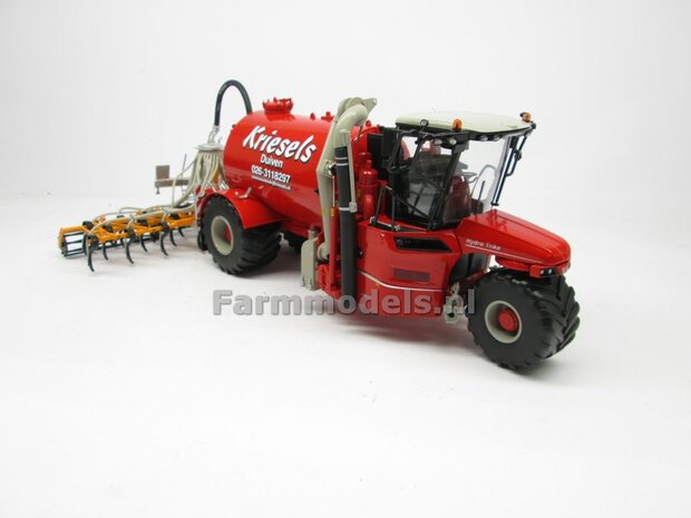 ND-VERVAET Hydro Trike, RED TANK + Kriesels LOGO 1:32 Marge Models  MM1819-Kriesels-3