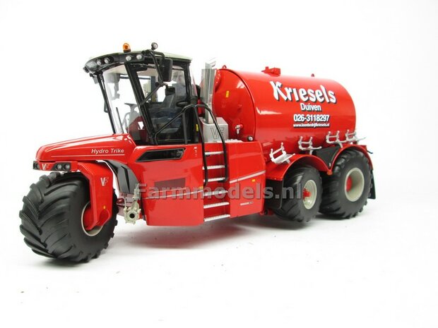 ND-VERVAET Hydro Trike XL, RED TANK + Kriesels LOGO 1:32 Marge Models  MM1819-Kriesels-5