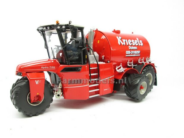 ND-VERVAET Hydro Trike XL, RED TANK + Kriesels LOGO 1:32 Marge Models  MM1819-Kriesels-5