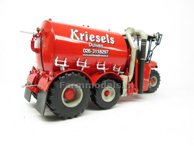 ND-VERVAET Hydro Trike XL, RED TANK + Kriesels LOGO 1:32 Marge Models  MM1819-Kriesels-5