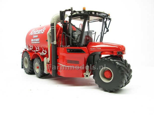 ND-VERVAET Hydro Trike XL, RED TANK + Kriesels LOGO 1:32 Marge Models  MM1819-Kriesels-5