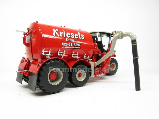 ND-VERVAET Hydro Trike XL, RED TANK + Kriesels LOGO 1:32 Marge Models  MM1819-Kriesels-5