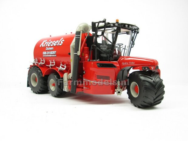 ND-VERVAET Hydro Trike XL, RED TANK + Kriesels LOGO 1:32 Marge Models  MM1819-Kriesels-5