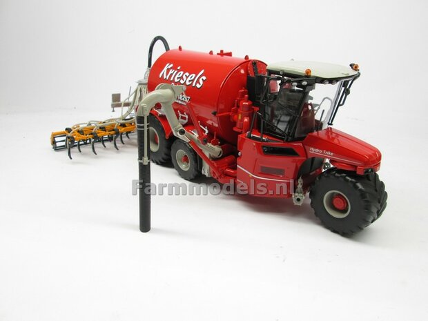 ND-VERVAET Hydro Trike XL, RED TANK + Kriesels LOGO 1:32 Marge Models  MM1819-Kriesels-5